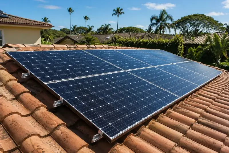 Installation de panneaux solaires à Jouques