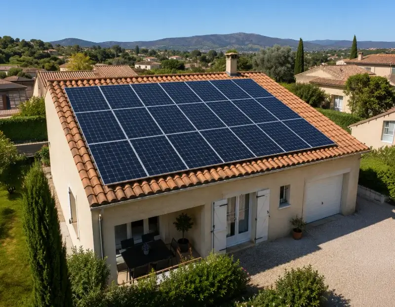Prime à l'autoconsommation panneaux solaires Jouques — aide financière de l'État